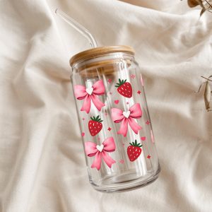 erdbeeren & bow glas –