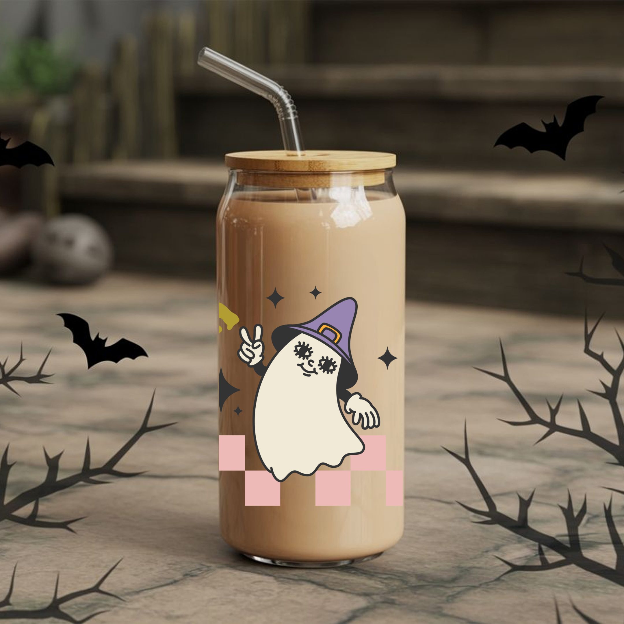 halloween glas trinkglas future ghost halloween glas trinkglas future ghost