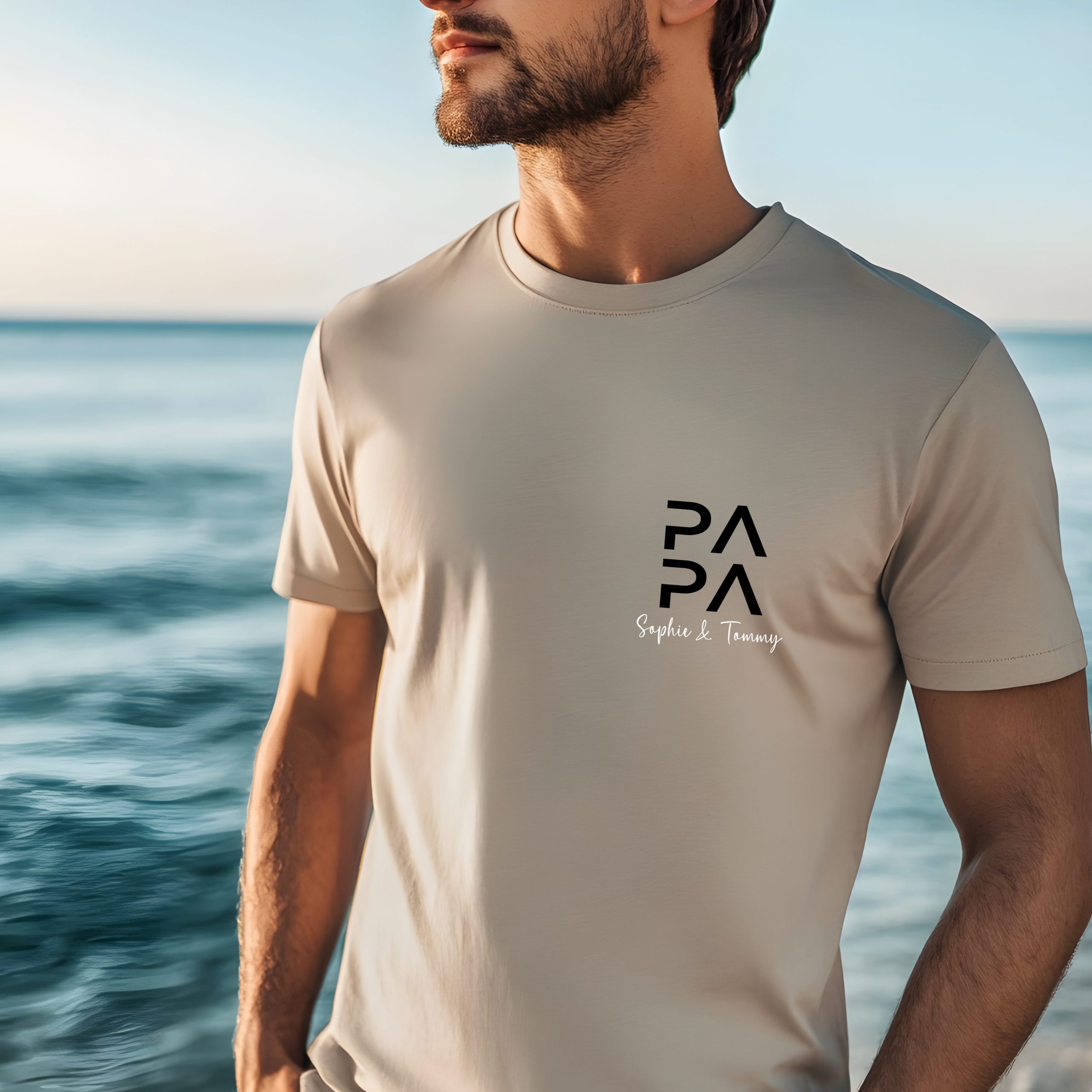personalisiertes papa t shirt mit namen personalisiertes papa t shirt mit namen