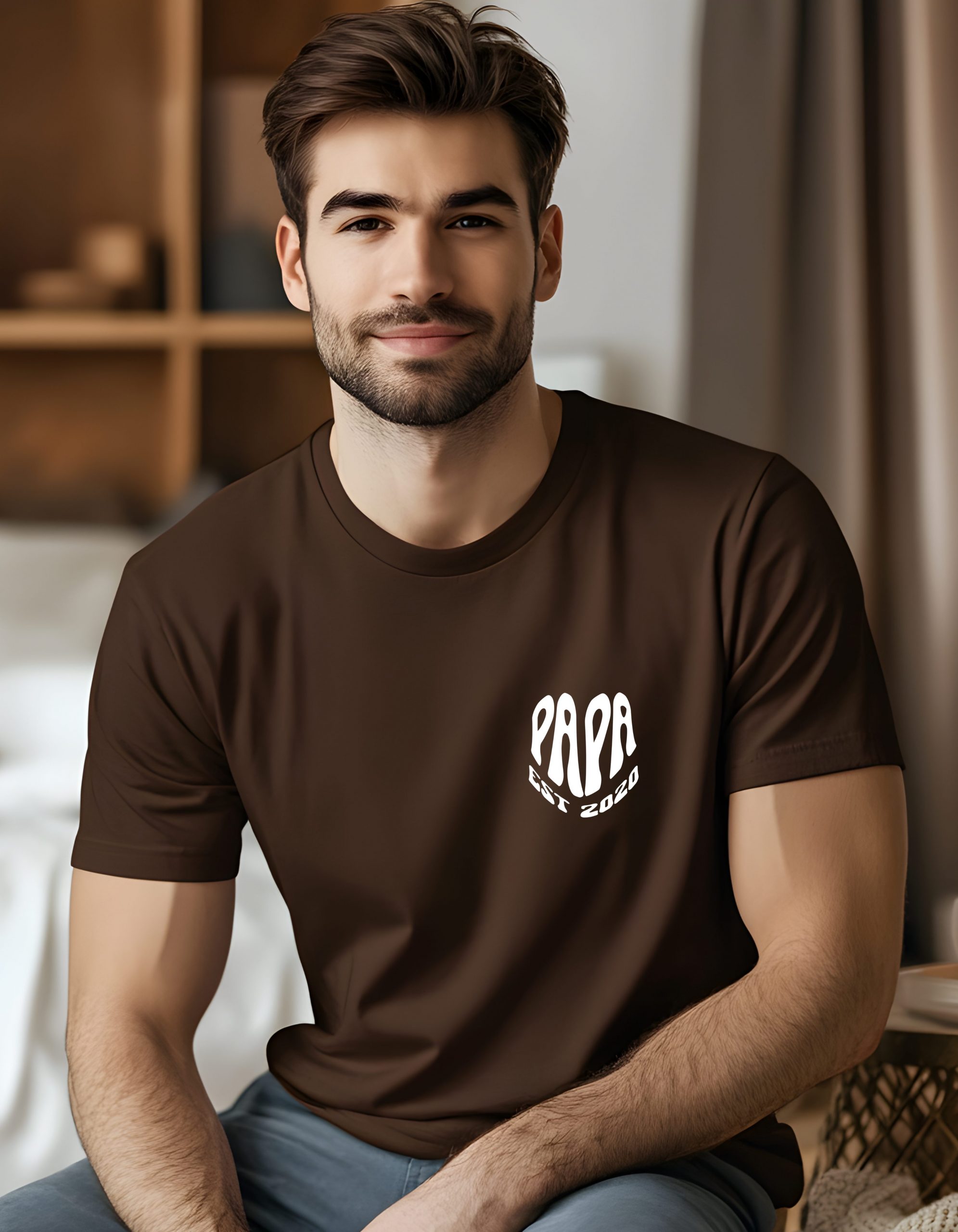personalisiertes papa t shirt mit geburtsjahr personalisiertes papa t shirt mit geburtsjahr