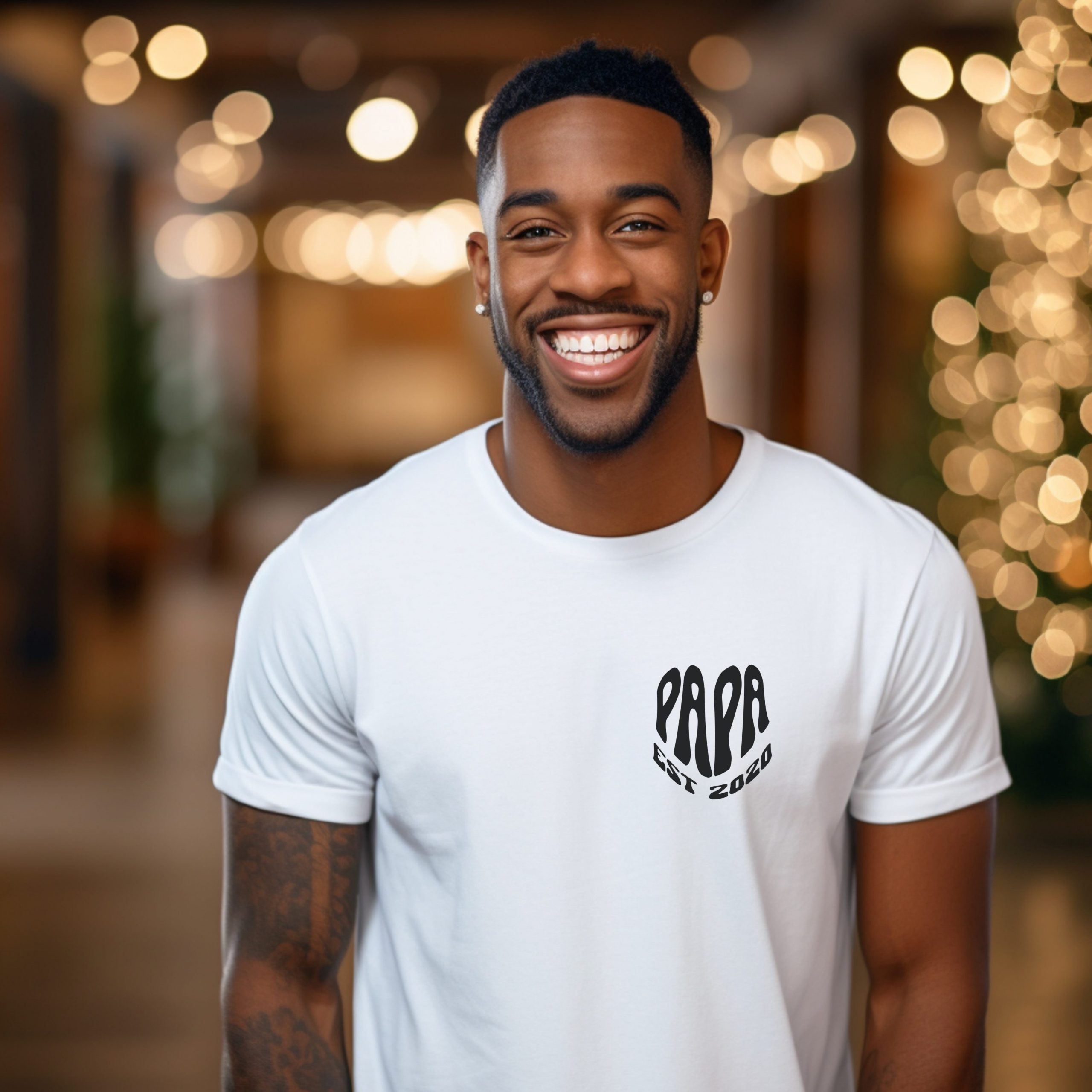 personalisiertes papa t shirt mit geburtsjahr personalisiertes papa t shirt mit geburtsjahr