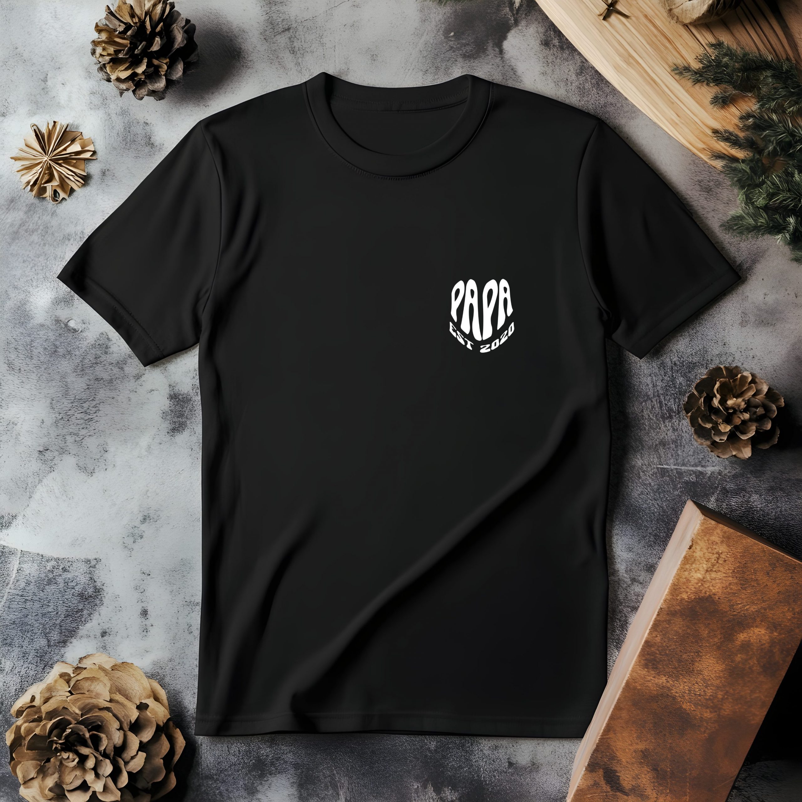 personalisiertes papa t shirt mit geburtsjahr personalisiertes papa t shirt mit geburtsjahr