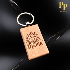 holz schlüsselanhänger „beste mama“